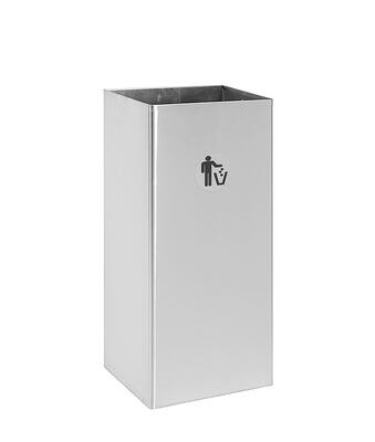 Stainless Steel Wall-Mounted Waste Bin 40L